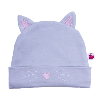 Bonnet naissance gris hot sale